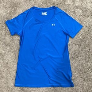 Under armour blue t shirt